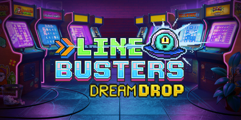 Line Busters Dream Drop: Космический ретро-слот с джекпотом