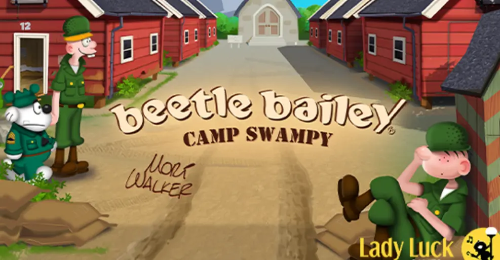 Beetle Bailey Camp Swampy: Зацени Слот, Если Не Боишься Болота