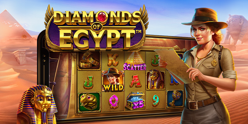 Diamonds of Egypt: Копаемся в египетских алмазах от Pragmatic Play