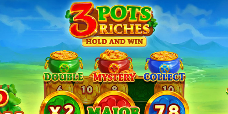 3 Pots Riches: Hold & Win -  Разнос от Playson или мимо кассы?