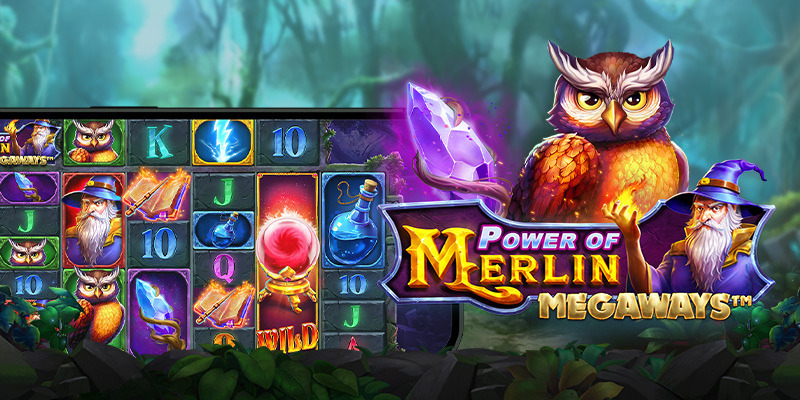 Power of Merlin Megaways: Мерлин покажет магию Megaways